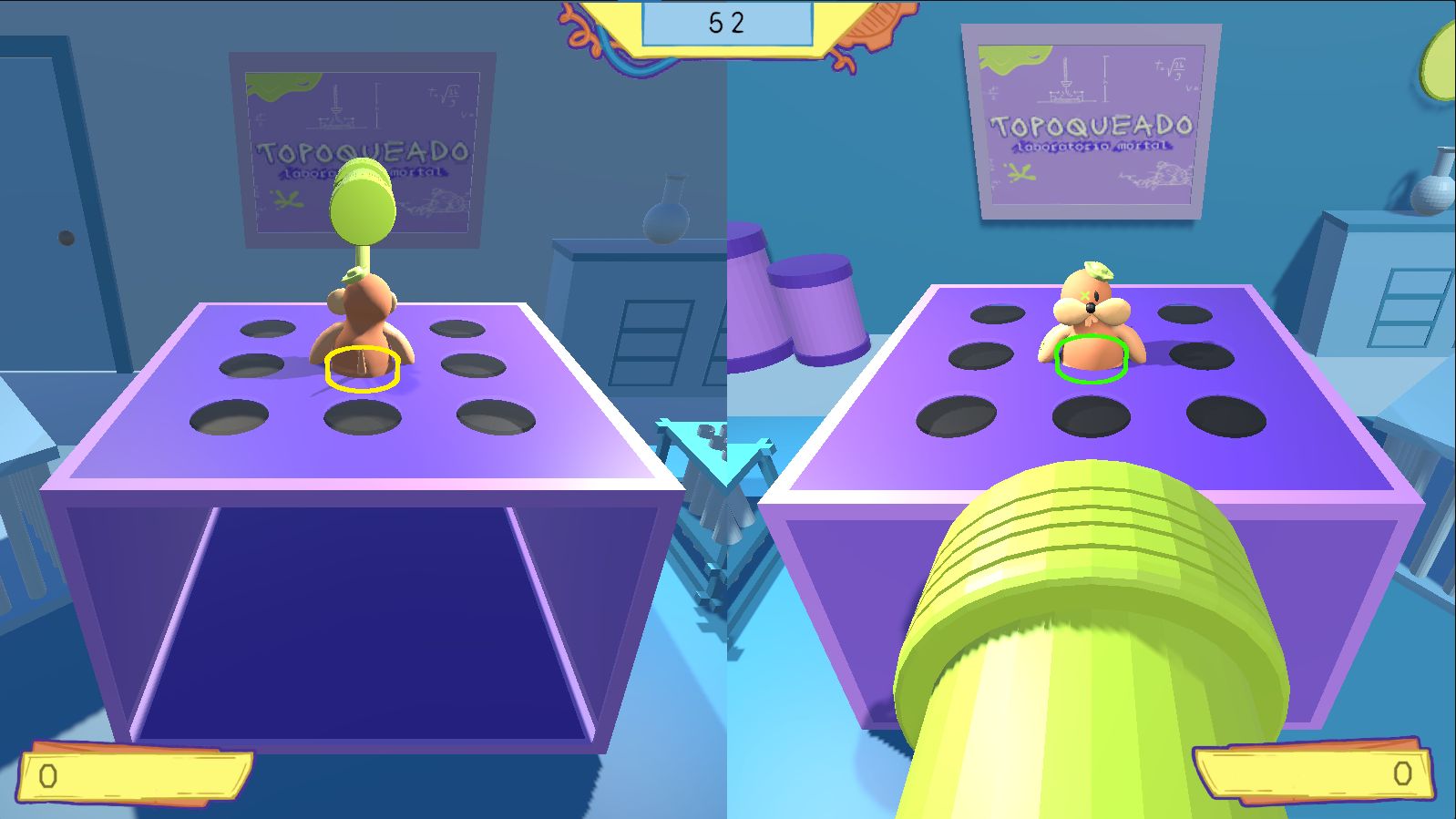 Topoqueado game screenshot